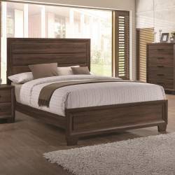 Brandon Transitionally Styled King Panel Bed